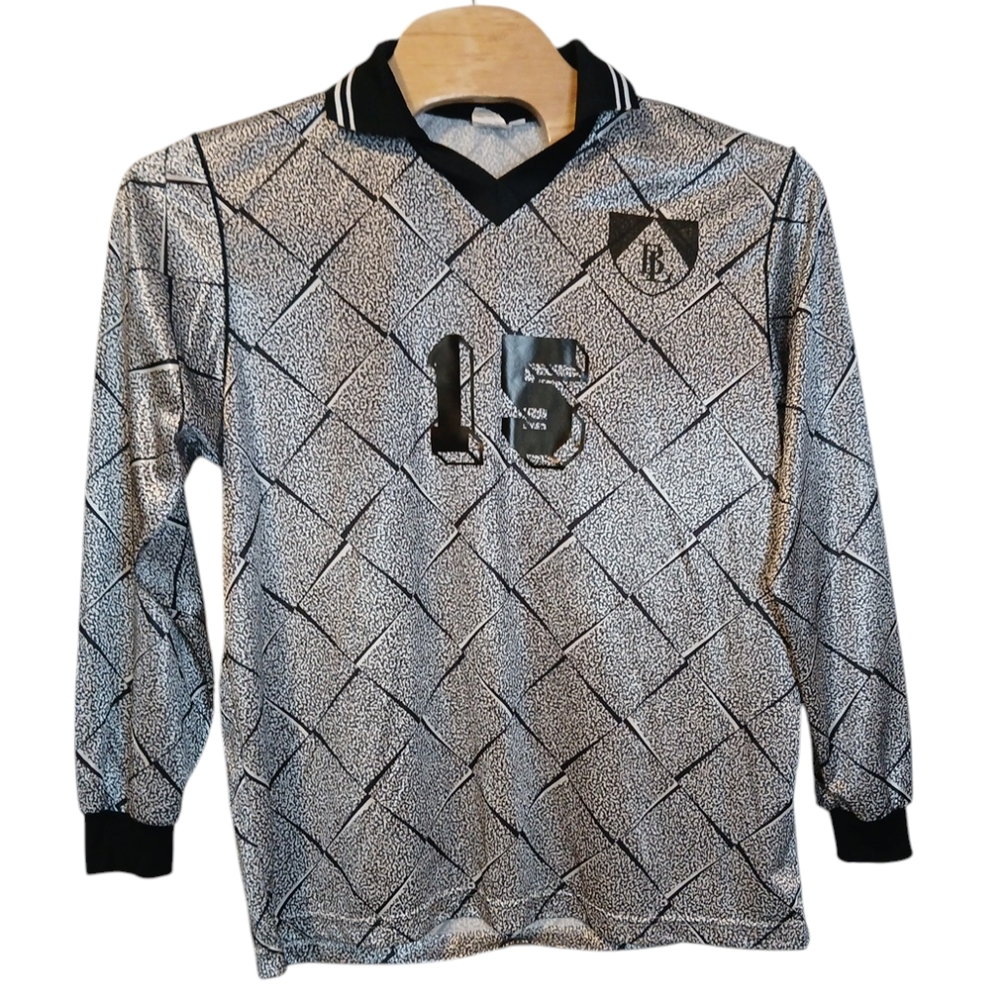 Vintage High Five Sportswear #15‎ Long Sleeve Collar Soccer Jersey size Xlarge